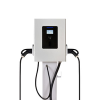 Nuevo Modelo 2026, Cargador de Pared para Vehículos Eléctricos de 20kW, 30kW, 40kW, Cargador Rápido para Vehículos Eléctricos para el Hogar, el Más Vendido, con Doble CCS1/CCS2