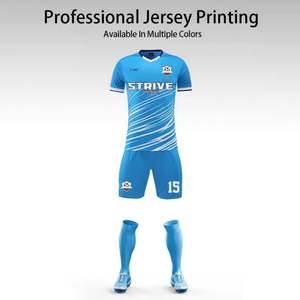 جيرسي كرة قدم برتقالي لفريق كرة قدم كامل مجموعات مخصصة لكرة القدم جيرسي الشركة المصنعة - Product Image 1