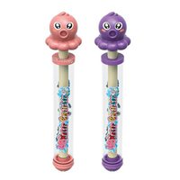 Nouveau design de canon à eau rotatif en plastique en forme de feu d'artifice et jouet pistolet pour enfants unisexe