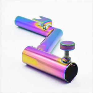 Soporte de esquina de acero inoxidable para caña de pescar, accesorio universal de metal engrosado para caja de pesca - Product Image 3