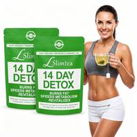 Bolsitas de Té Detox de 14 Días, Mezcla Herbal con Vitaminas para Adultos, para Control de Peso, Té Adelgazante, Bolsitas Individuales, OEM, ODM, Personalizado