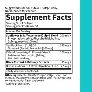 Suplemento de Cápsulas Blandas Herbales de Alta Calidad que Contiene Extractos Herbales de Aceite de Girasol y Cártamo, Sin GMO y Sin Gluten - Product Image 3