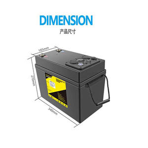 Литиевая батарея LiitoKala 12 В 300AH lifepo4 <span class=keywords><strong>4s</strong></span> 12,8 В 300Ah с дисплеем напряжения для 1200 Вт инверторной лодки для гольф-Кара - Product Image 4