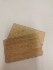 Lập trình tre gỗ NFC thẻ kinh doanh tùy chỉnh RFID thẻ gỗ RFID Chip Laser khắc NFC gỗ kiểm soát truy cập thẻ - Product Image 6