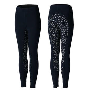 Wholesale Manufacturer Factory Women Custom Silicon Equestrian Horse Riding Leggings <b>Tights</b> - Product Image 4