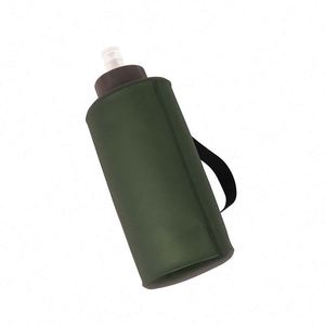 Oem/Odm Folding Water Bottle Foldable <b>1L</b> 1.5L Tpu Running Foldable <b>Kettle</b> Collapsible Soft Water Bottle - Product Image 1