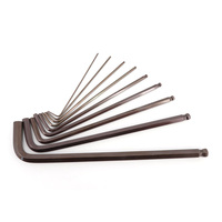 Outils de réparation de moto de vélo clé hexagonale métrique impériale en L pour boulons hexagonaux clé hexagonale