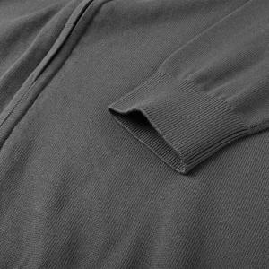 Suéter de punto personalizado para hombre, Jersey de algodón con cremallera, Chaqueta de punto acanalado, prendas de punto, cárdigan de invierno a la moda 2025 - Product Image 6