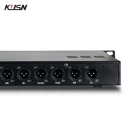 Préamplificateur numérique Dsp professionnel 32 bits Processeur audio Effecteur Microphone karaoké Anti-cris Réverbération équilibrée