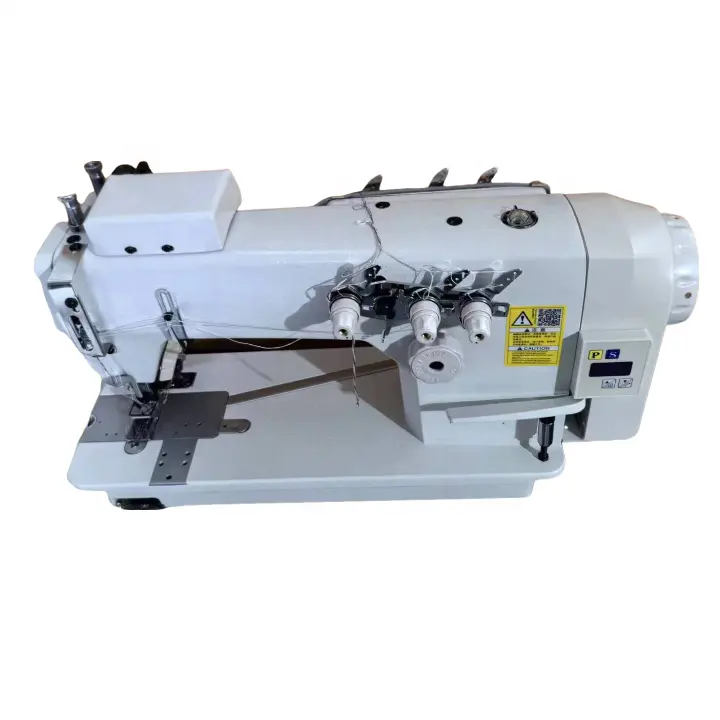 Factory sale 3800-3D Direct drive high-speed three needle industrial chain stitch sewing machine