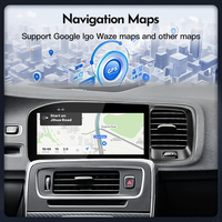 Autoradio GPS multimédia Android 14 Carplay Auto pour Volvo S60 V60 2011-2019, écran style voiture d'origine