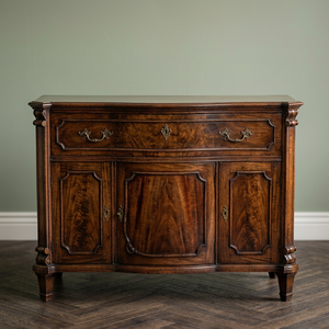 Traditional Wooden Handmade <b>Antique</b> <b>Sideboard</b> with Brass Handle for Dining Room - Product Image 3