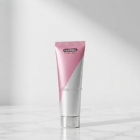 Tube souple en aluminium/plastique personnalisé de couleur rouge pour cosmétiques, lotion pour les mains, modèle LIXIN/OEM LX390, fabriqué dans le Guangdong