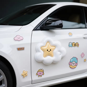 Pegatinas personalizadas para coches, resistentes al agua, de vinilo troquelado, etiquetas autoadhesivas y pegatinas de PVC troqueladas con logotipos de dibujos animados. - Product Image 6