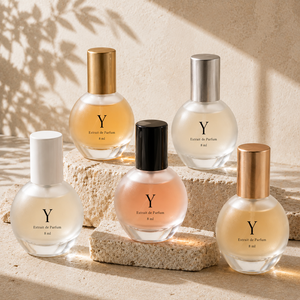 OEM 8ml Fragrance Sample Spray <b>Bottle</b> And Matching Perfume Gift <b>Box</b>, Empty Round Glass Perfume <b>Bottle</b> With Printed Package - Product Image 1