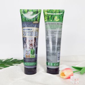 Crema facial vegetariana de sal marina orgánica de alta calidad, venta de <span class=keywords><strong>exfoliante</strong></span> de carbón <span class=keywords><strong>activado</strong></span>, <span class=keywords><strong>exfoliante</strong></span> Facial de limpieza profunda - Product Image 5