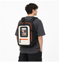 Sac à dos TCG personnalisé avec fenêtre TPU, en Oxford 900D imperméable, pour collectionneurs de cartes PSA, fabricant de sacs en gros