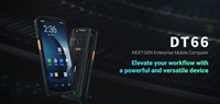 Ordinateur mobile DT66 PDA Android 13 Octa-core portable, étanche IP68, écran tactile Gorilla Glass 6,5 pouces, Wi-Fi 6E 5G en stock