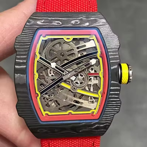 Montres de luxe pour hommes Modèle haut de gamme avec un mouvement de première classe une montre Tourbillon en fibre de carbone Tourbillon Montre résistante à l'eau - Product Image 1