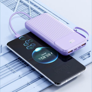 Cargador Portátil PD20W de Carga Rápida, 20000mAh, con Cables Integrados, Pantalla LED, Salida USB de 10W, Novedad 2025 - Product Image 3