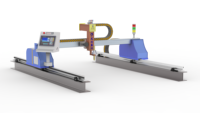 Machine de découpe Plasma/flamme CNC pour acier au carbone inoxydable avec source plasma 100a 200a