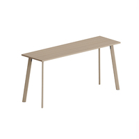 Nouvelle table de bar en bois au design moderne et élégant pour restaurant, cuisine, bureau, hôtel, centre commercial