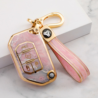 Coque de protection pour clé de voiture TPU Premium pour Jeep Dodge Cherokee Renegade Compass Rubicon Ring Keychain Bag Accessories Factory