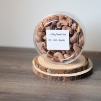 Nuevas Nueces de Anacardo Orgánicas Premium Certificadas ISO, 12 Meses de Duración, Marca Privada, Vietnam, Tostadas, 99% Anacardos, 1% Sal, 250g