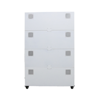 HJP-CD65B*4 Kotak RF Terperisai Berkinerja Tinggi, 0.6~6GHz, ≥80dB, Pengujian Mobile & WiFi 6 5G, Desain Ruang Terpisah