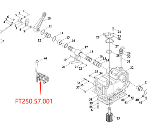 Nouvel assemblage de distributeur TE254.55.1a pour Foton Lovol Arbos machines et équipements agricoles pièce de moteur essentielle tracteurs agricoles - Product Image 2