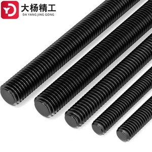Fastener nhà sản xuất tùy biến gr4.8/6.8/8.8 thép carbon <span class=keywords><strong>Threaded</strong></span> <span class=keywords><strong>Rod</strong></span> din975 hoàn toàn <span class=keywords><strong>Threaded</strong></span> <span class=keywords><strong>M6</strong></span>-24 - Product Image 2