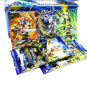 Personalizable Fábrica Armor Heroes Oro Láser Tarjetas de Juego Francés <span class=keywords><strong>Español</strong></span> <span class=keywords><strong>Anime</strong></span> Personaje Imprimir Papel Poker Logo Pack Personalizado - Product Image 2