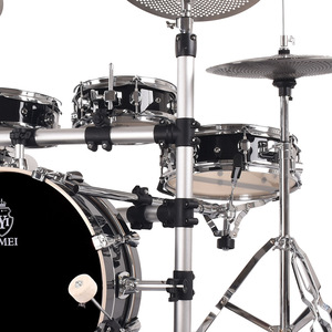 Batterie de percussions portable en aluminium spatial, 5 fûts, 3 cymbales, son pur, vente directe fabricant, échantillon disponible - Product Image 4