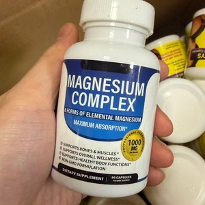 Cápsulas de Complejo de Magnesio de Alta Calidad, Fórmula Rápida de Marca Privada, Glicina, Ácido Málico, Compuesto de Magnesio, Complejo de Magnesio para Adultos - Product Image 2