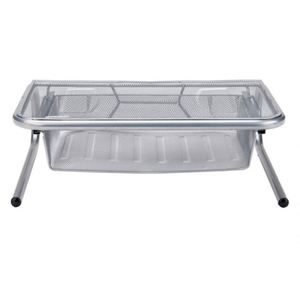 Best Hot Sale Cheapest Metal Monitor Stand Metal <b>Desk</b> Monitor Stand Riser with Organizer Drawer - Product Image 5