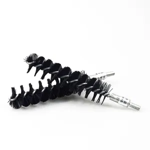 Low cost nylon brush of cleaning machine for central air conditioning HVAC duct pipe tube