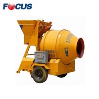 Mezclador de hormigón pequeño diésel portátil/máquina mezcladora de hormigón con motor diésel 350l con bomba