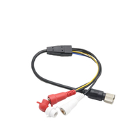 Buchse zu Buchse Rückfahr kamera Adapter kabel S Video Mini Din 6 Pin Audio Video für Autos