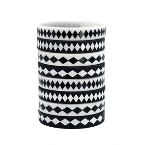 Pulsera de Silicona a Cuadros Blancos y Negros, Pulsera de Identificación para Conciertos, Festivales, Fiestas y Eventos - Product Image 2
