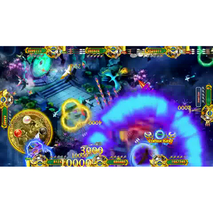Logiciel de jeu de pêche populaire QIQU pour 2, 4, 6, 8, 10 joueurs, kit de jeux d'arcade complet, jeu de pêche chinois Demon Hunting Bird - Product Image 2