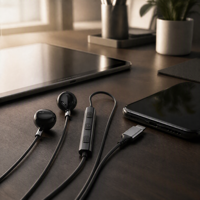 Auriculares USB-C OEM ODM con Chip de Decodificación Digital, Cómodos Auriculares Intrauditivos con Cable y Control Remoto Integrado para Música y Llamadas