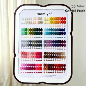 Ensemble de vernis à ongles en gel Youse Gel 100 couleurs sans HEMA, professionnel, avec nuancier pour salon de beauté, fournitures de nail art en gros - Product Image 1