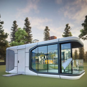 Haute Qualité Luxe Moderne Modulaire Mobile Apple Cabine Grand Camping <span class=keywords><strong>Maison</strong></span> Hôtel Conteneur <span class=keywords><strong>Maison</strong></span> Préfabriqué Espace Capsule <span class=keywords><strong>Maison</strong></span> 8.5m - Product Image 3