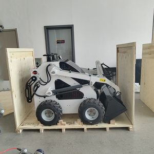 Miễn phí vận chuyển DIESEL Mini Crawler Skid chỉ đạo Bộ nạp tự động san lấp mặt bằng tải xẻng thủy lực Skid chỉ đạo Bộ nạp - Product Image 2