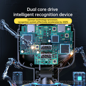 Divisor de Encendedor de Cigarrillos Universal para Automóvil con 2 USB C y 2 USB <span class=keywords><strong>A</strong></span>, Cargador Rápido, Monitor de Voltaje LED Digital para Autos, Camionetas y SUV - Product Image 2