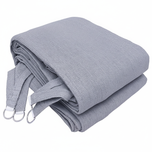Garden Wave <strong>Shade</strong> <strong>Sail</strong> <strong>Triangular</strong> Awning Fabric Courtyard Sunshade Cloth HDPE + UV Stabilizer 80%-95% Shading Rate UV Protection - Product Image 2