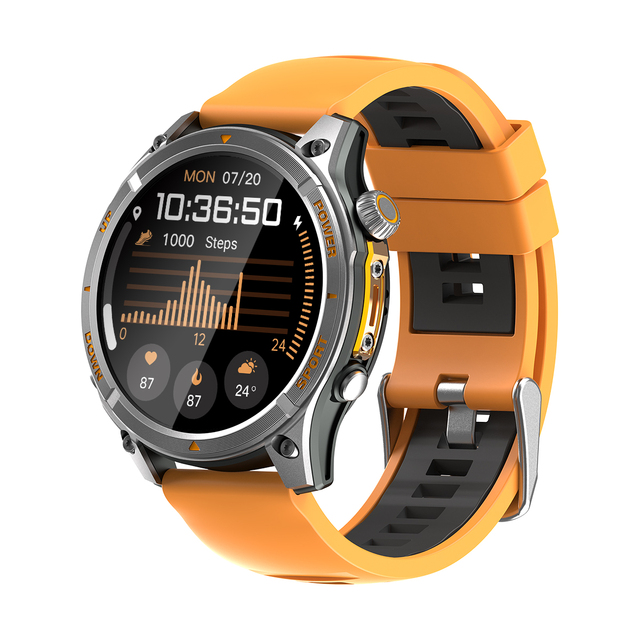 Lg116 Smartwatch Gps 1.43inch Amoled Chatgpt Ip68 Waterproof Outdoor Health Monitoring Smart Watch for Men 2026