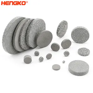 Long Service Life Round Stainless Steel Sintered Porous Metal Filter Disc