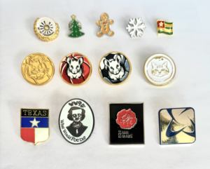 उच्च गुणवत्ता वाले विनिर्माण थोक सुरक्षा कस्टम धातु सामान पिन बैज डिजाइन हैट पिन - Product Image 3