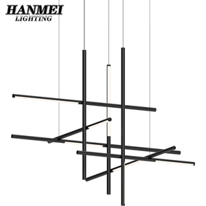 Nordic Industrial Style Pendant <b>Light</b> Modern LED <b>Chandelier</b> for Living Room Iron Material Hanging HM-GM-MG110 HM-GM-MG110 HM-GM- - Product Image 1